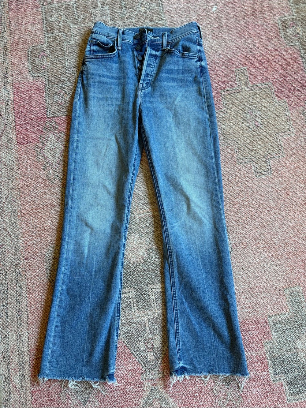 Mother The Tripper Ankle Fray Size 25 in the wash We The Animals